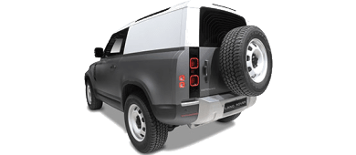 Land Rover Defender 90 leasing - rear angle - DirectLease